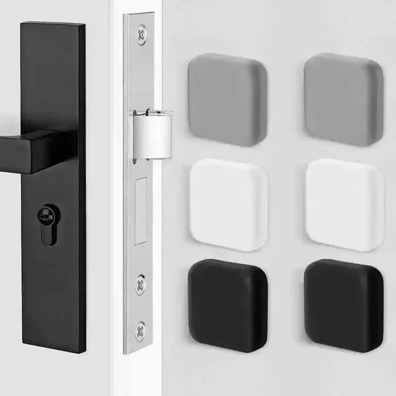 Door Stopper Rubber - 1/2 шт. силиконовые самоклеящиеся накладки-ограничители для