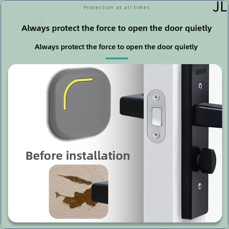 Door Stopper Rubber - 1/2 шт. силиконовый бампер-ограничитель для двери,