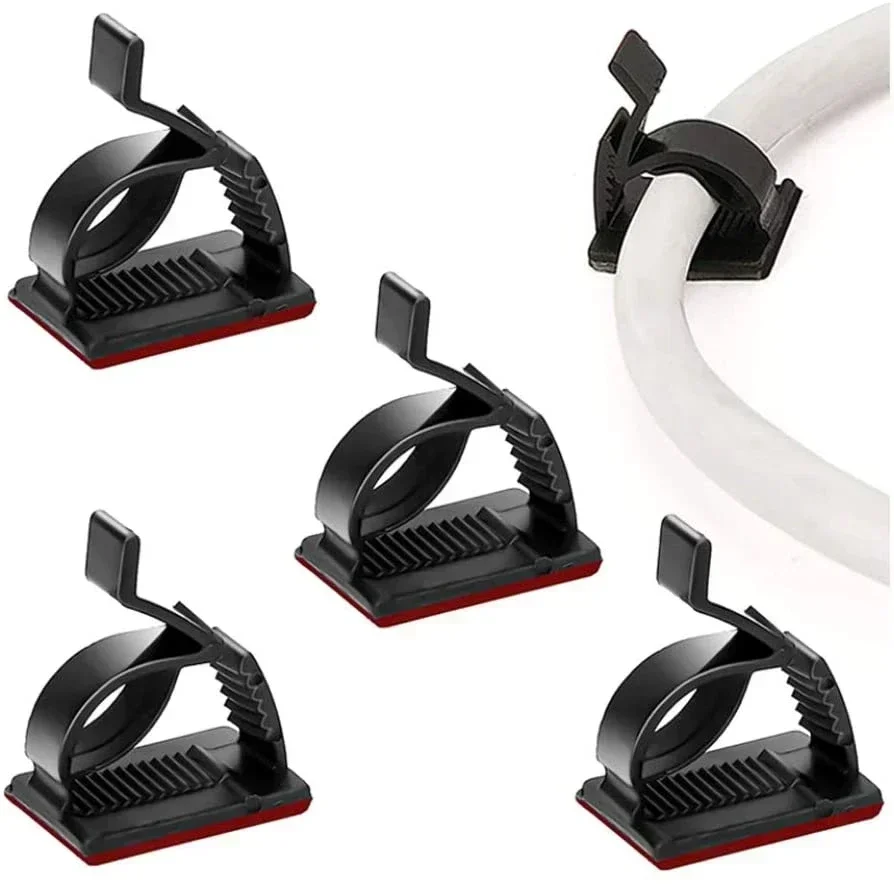 Cable Staple Clip - Клейкий органайзер для USB-кабеля