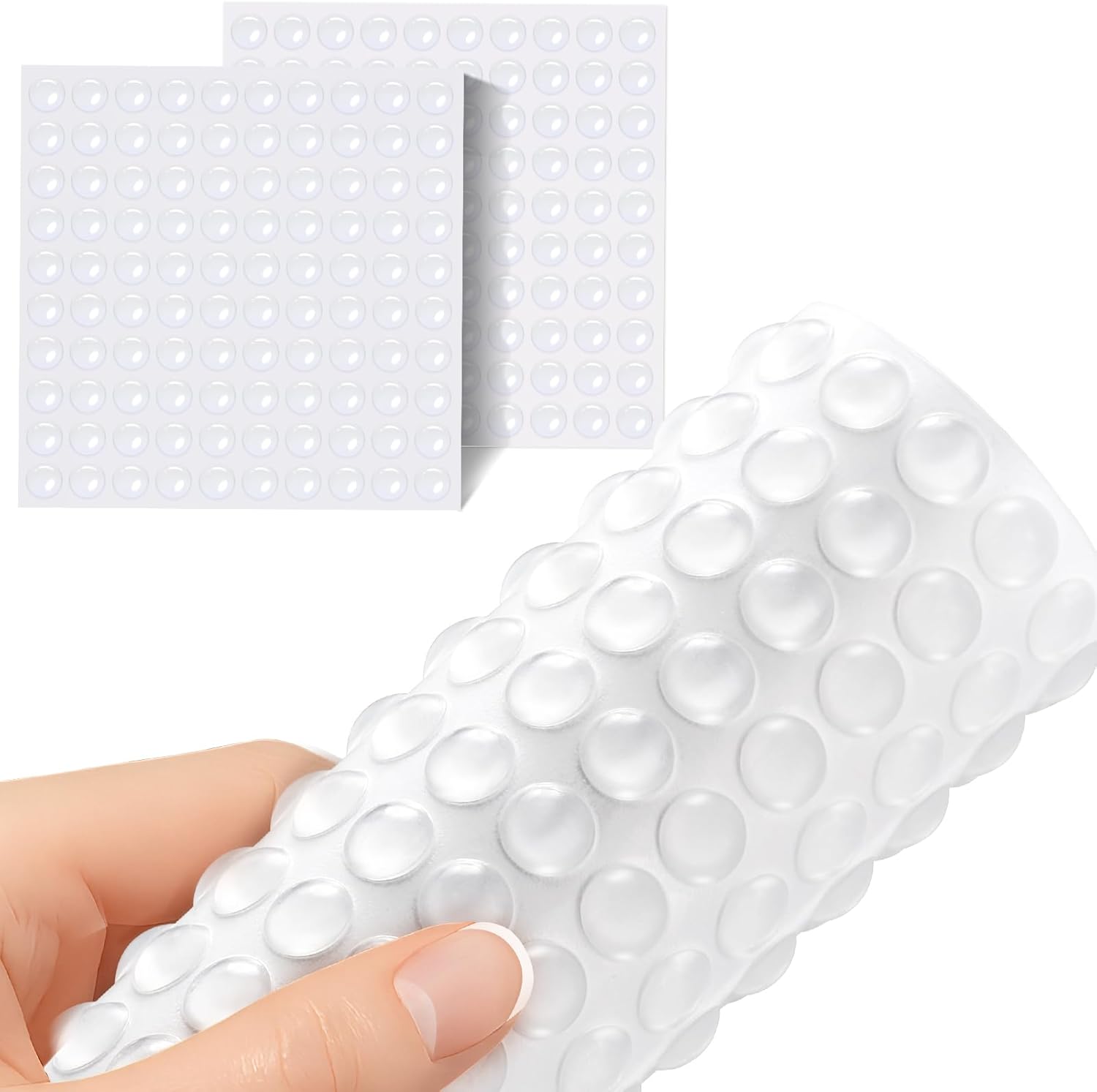 Door Stopper Rubber - 100 шт. прозрачных резиновых накладок для