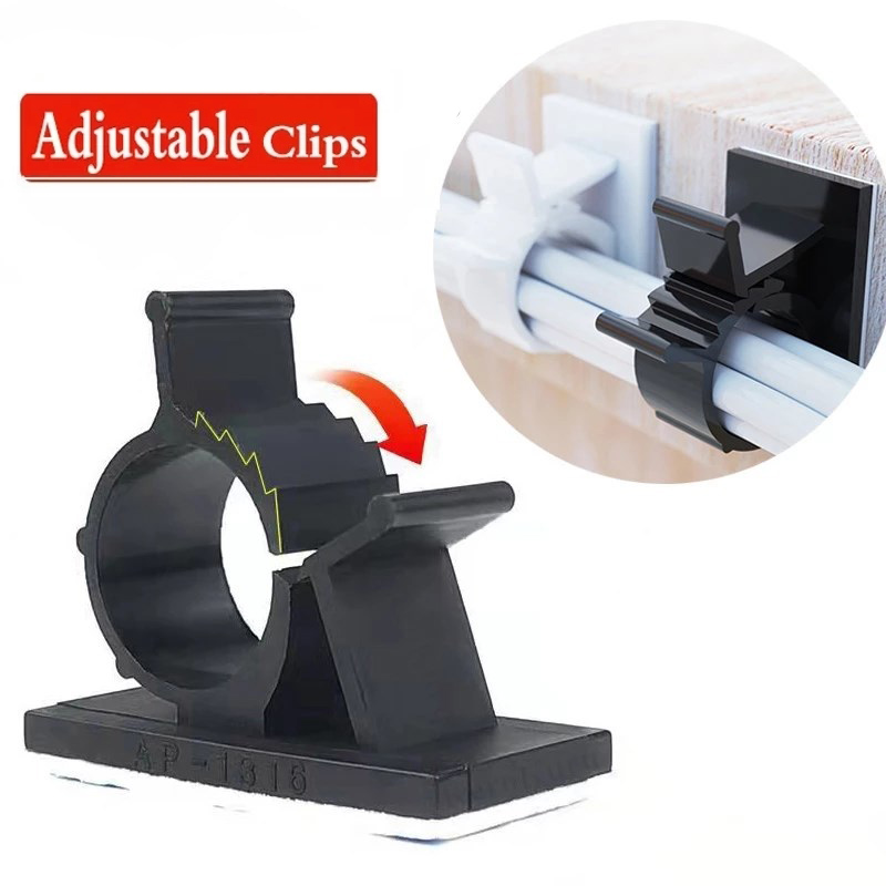 Регулируемый органайзер для ка – обзор и цена Cable Staple Clip