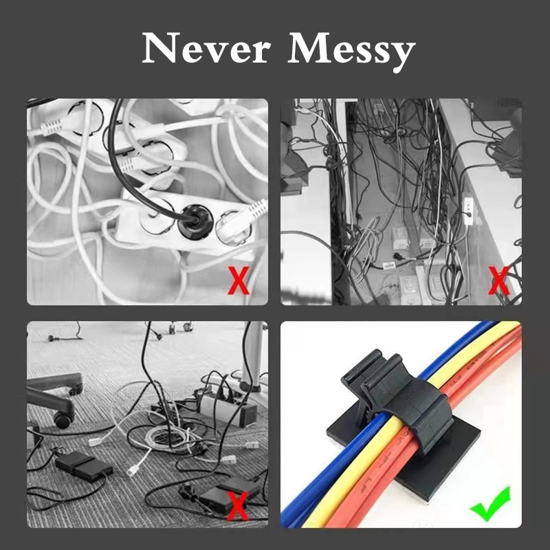 Регулируемый органайзер для ка – обзор и цена Cable Staple Clip