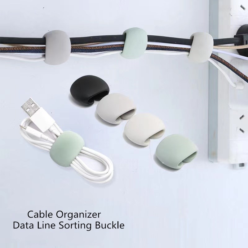 Силиконовый органайзер для каб – обзор и цена Cable Staple Clip